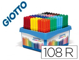 108 rotuladores Giotto Turbo Maxi School Pack